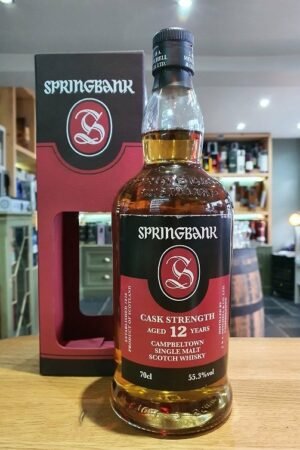 Springbank 12 Year Old Cask Strength Scotch Whisky - Ultimate Liquor Shop